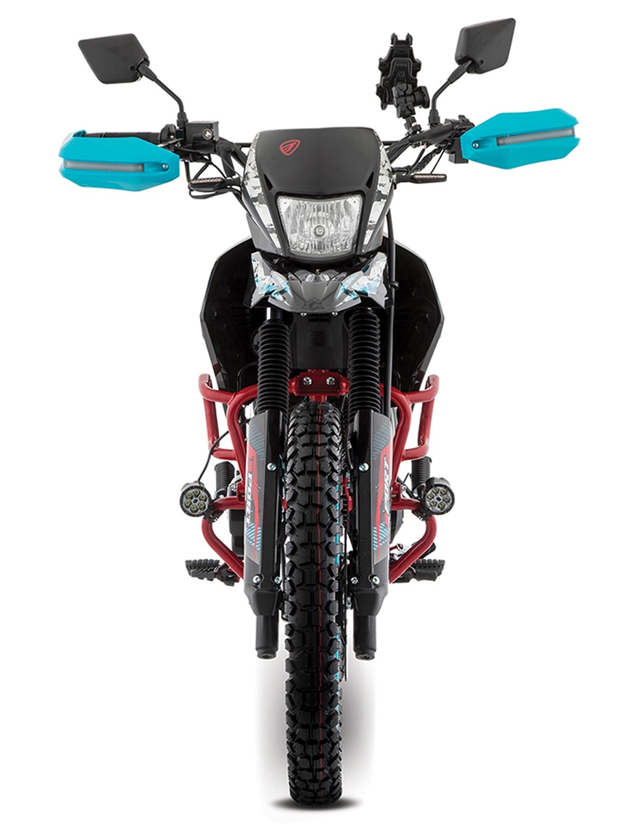 Motocicleta doble propósito DM200 AZUL CON GPS 2026 2