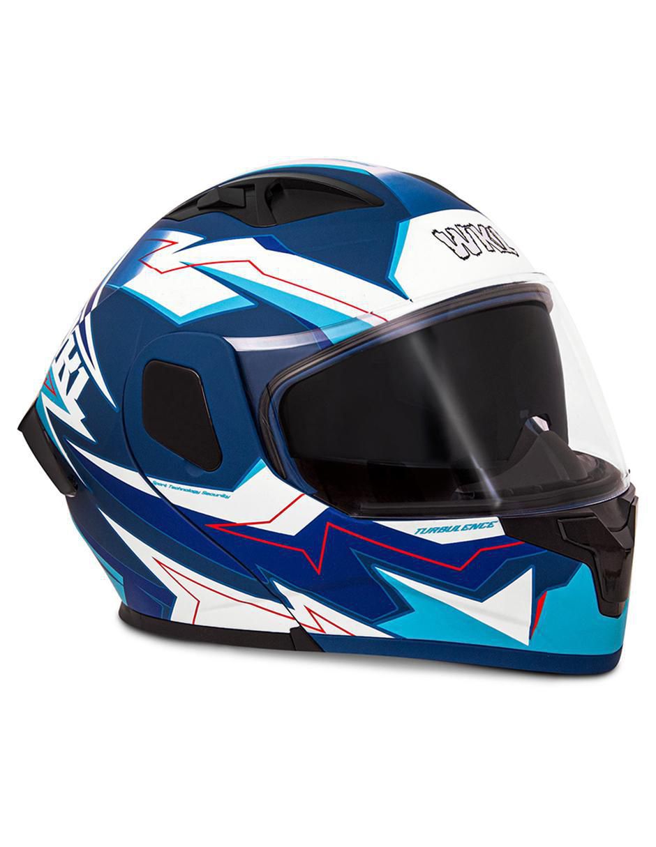 Casco abatible para motocicleta urbana unisex