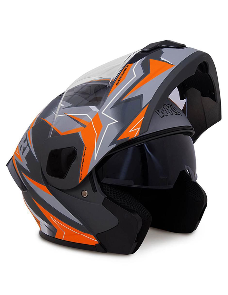 Casco abatible para motocicleta urbana unisex 5