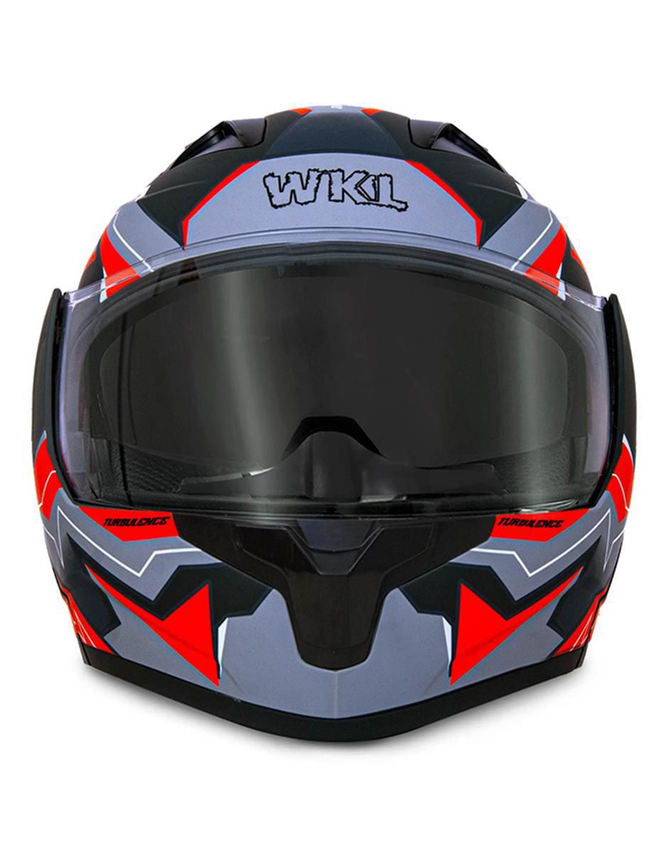 "casco" abatible "para" motocicleta urbana wkl "para" unisex