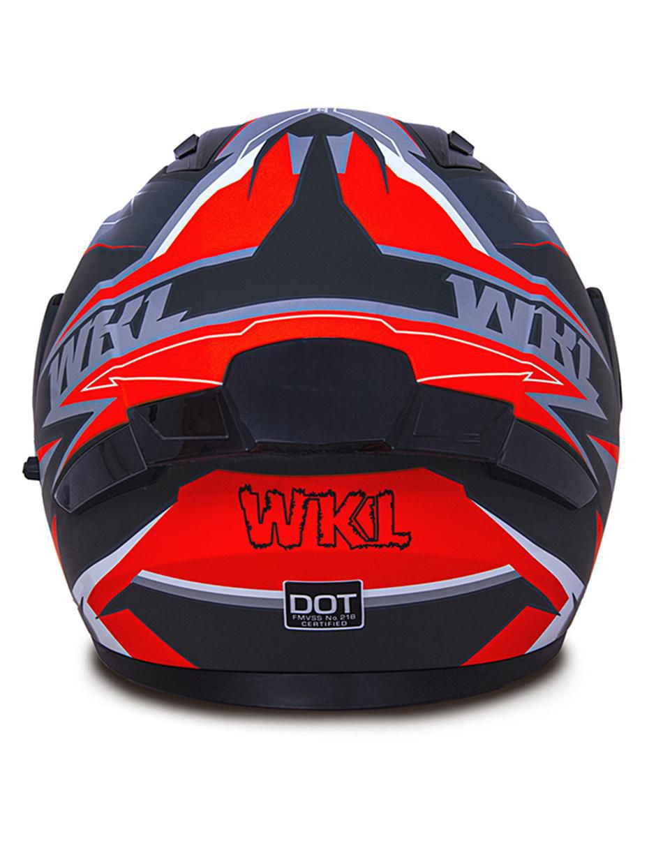 "casco" abatible "para" motocicleta urbana wkl "para" unisex