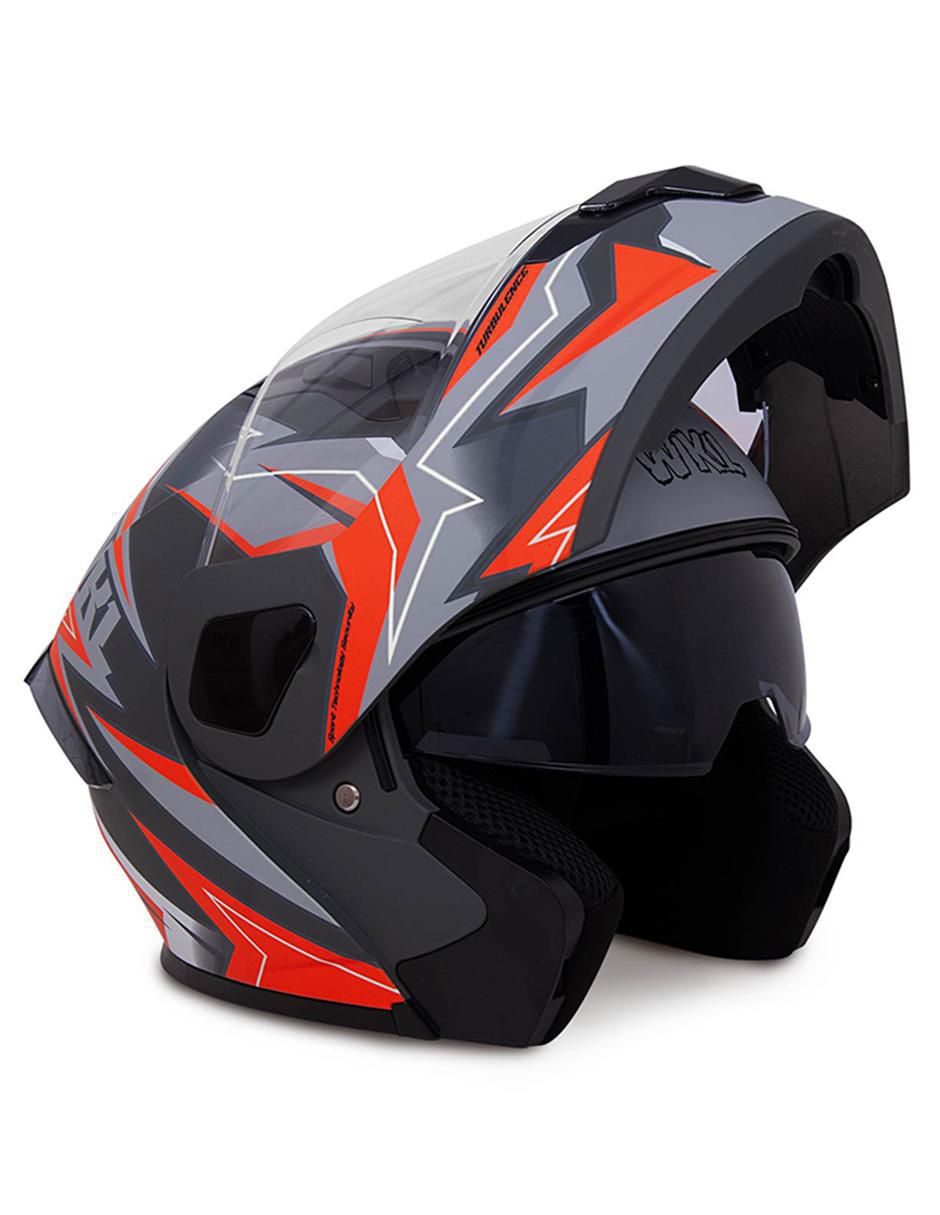 "casco" abatible "para" motocicleta urbana wkl "para" unisex