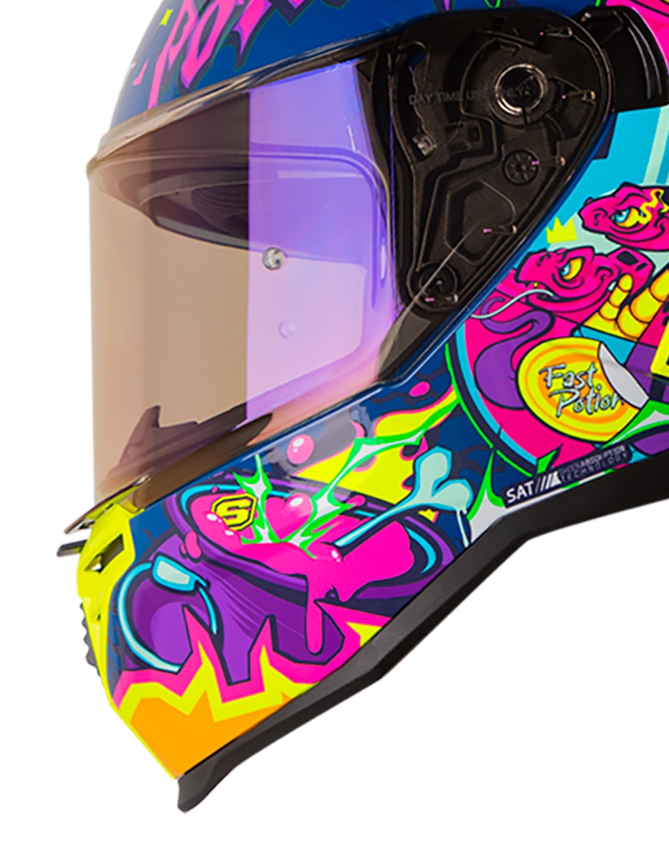Casco cerrado para motorsport unisex 4