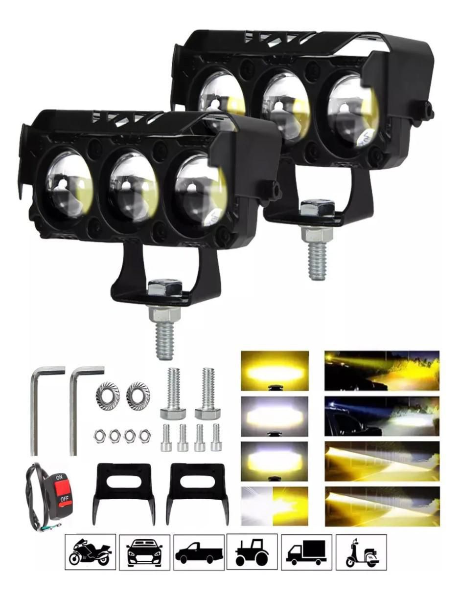Luces auxiliares para moto 8