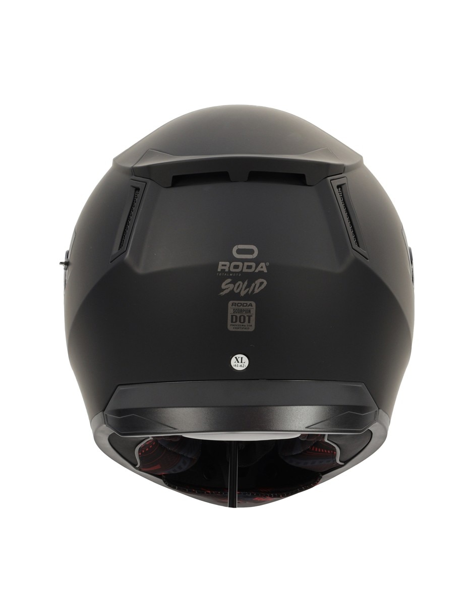 Casco cerrado para motorsport unisex