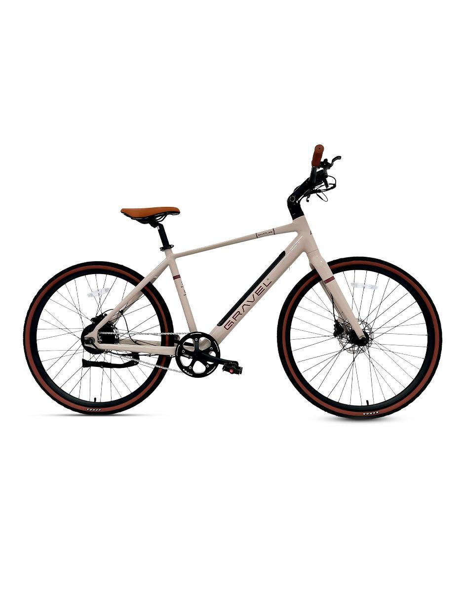 "bicicleta eléctrica" gravel bicicleta e-rise 700c urbana "rodada" 700