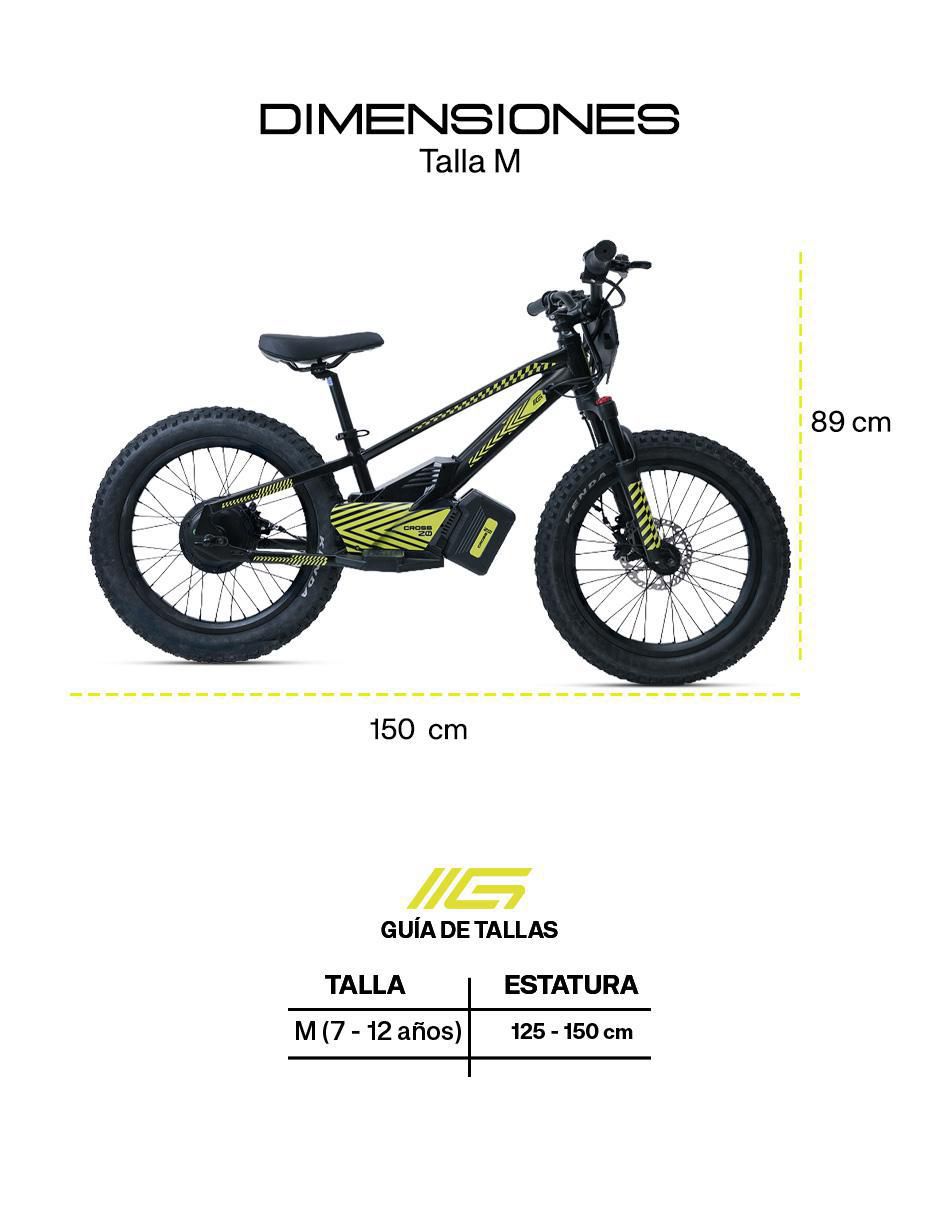 Bicicleta eléctrica Elec Cross Montañismo rodada 20 10