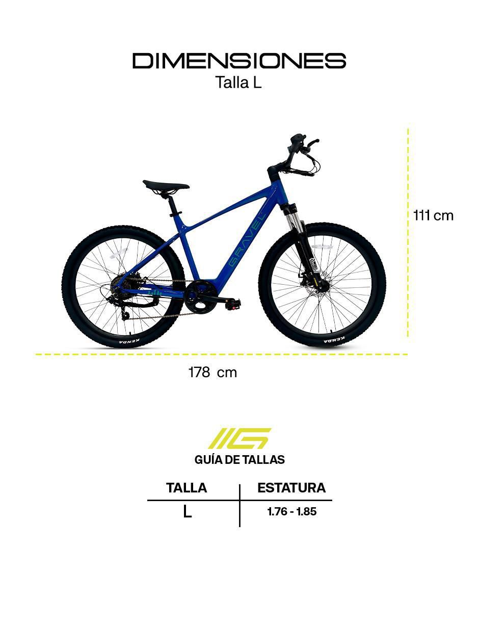 Bicicleta eléctrica E-Path Montañismo rodada 27.5 9