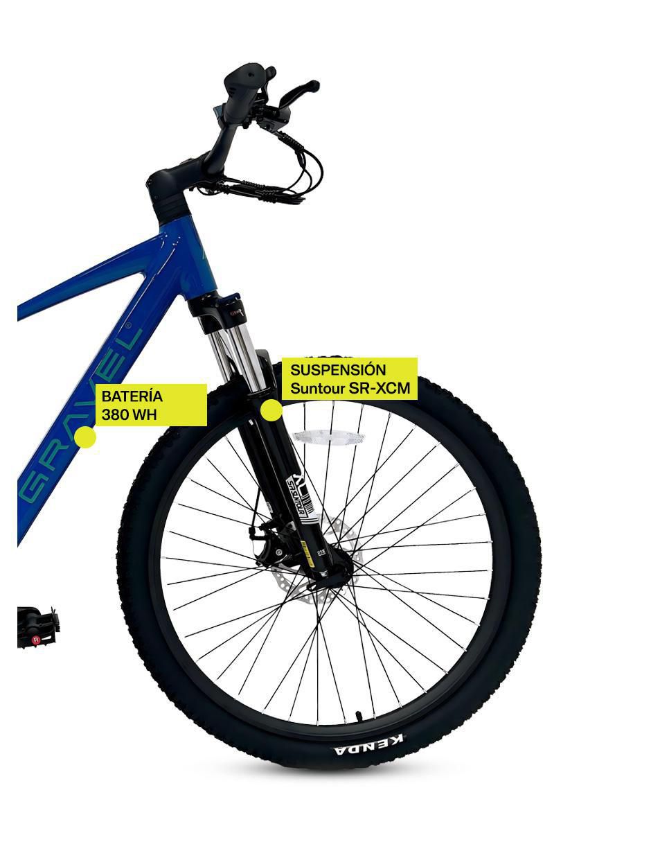 Bicicleta eléctrica E-Path Montañismo rodada 27.5 3
