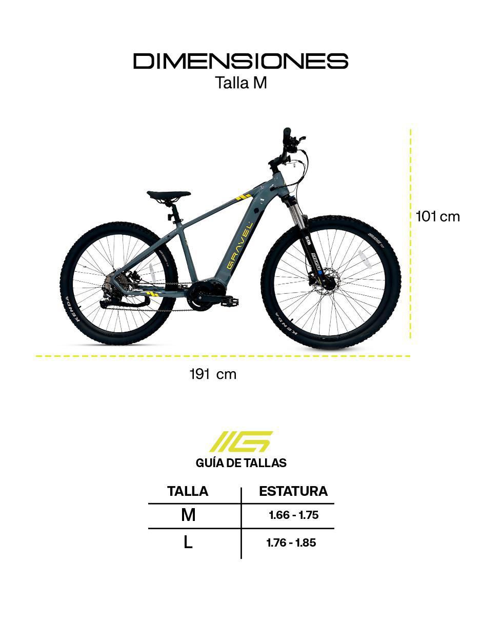 Bicicleta eléctrica E-Drift 29 montañismo rodada 29 9