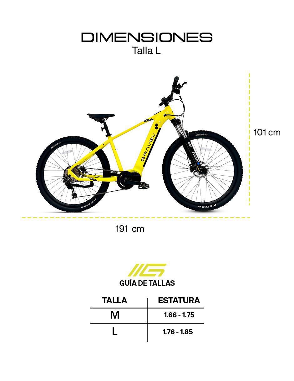 Bicicleta eléctrica E-Drift 29 montañismo rodada 29 9
