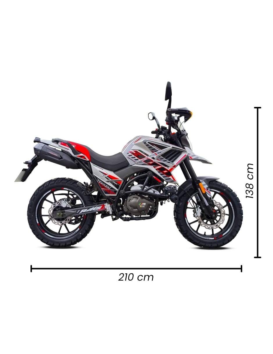 Motocicleta urbana Tekken 300 performance 2026 5