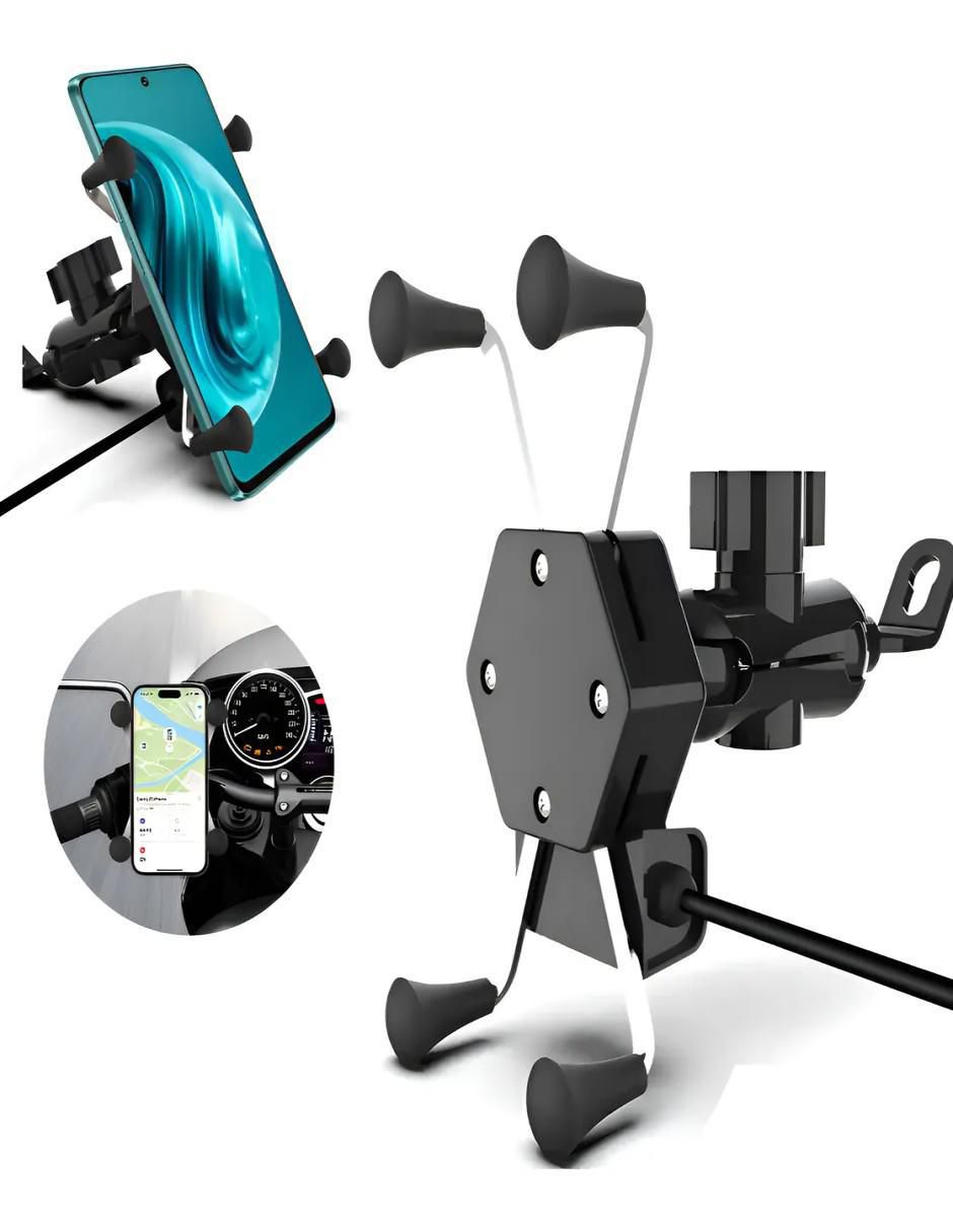 Porta celular portátil Bikers fijación ajustable 2