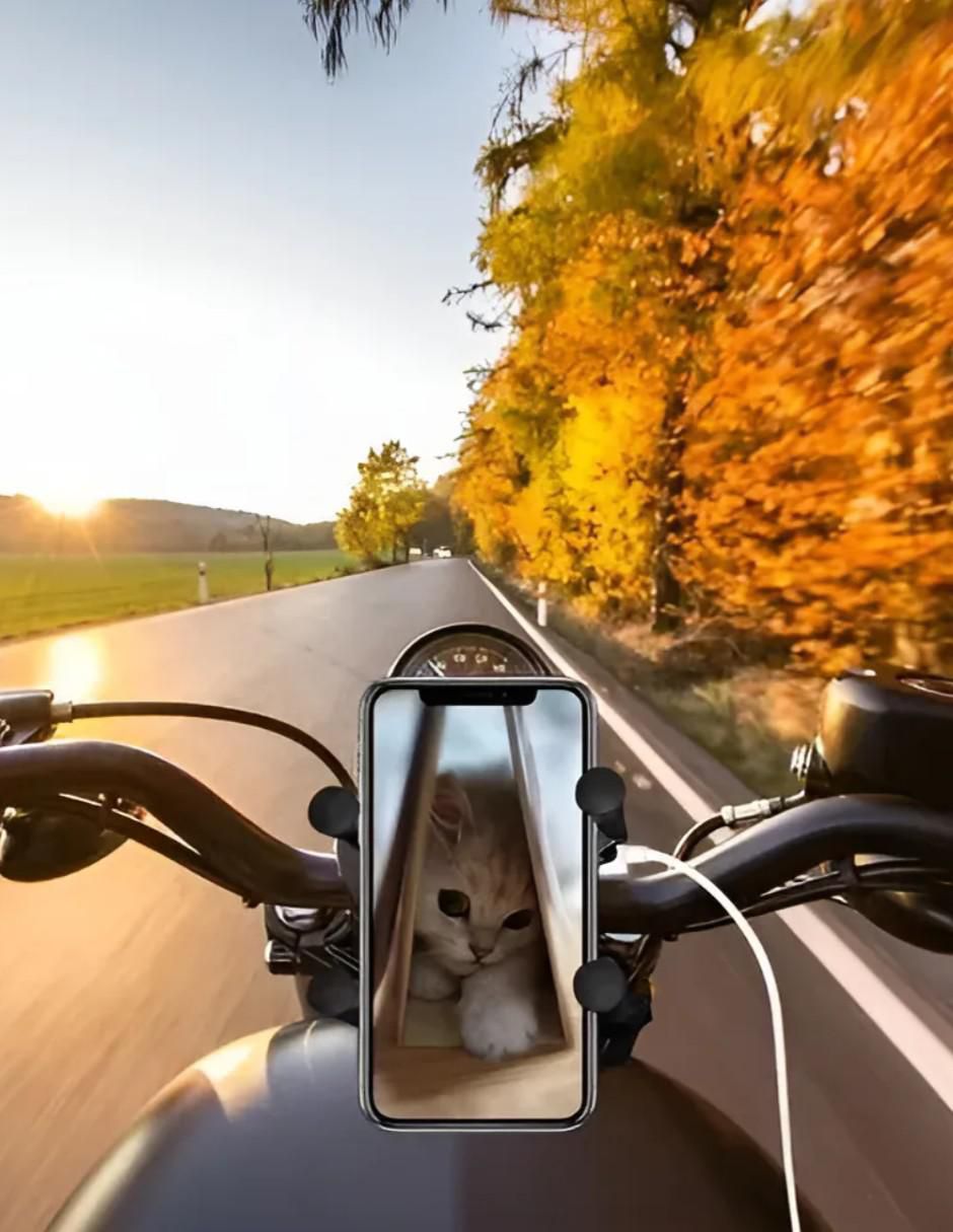 Porta celular portátil Bikers fijación ajustable 3