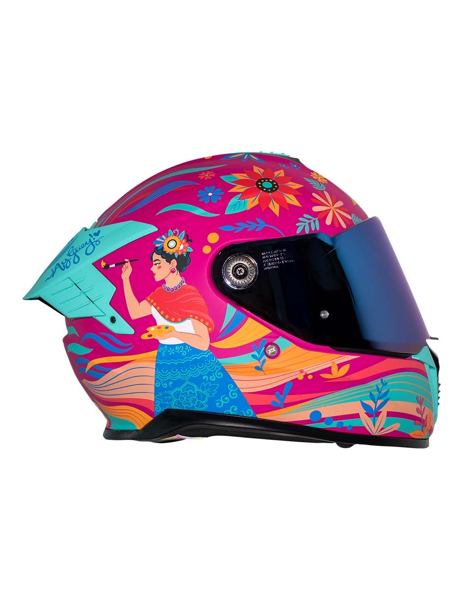 Casco cerrado para motorsport para mujer 4