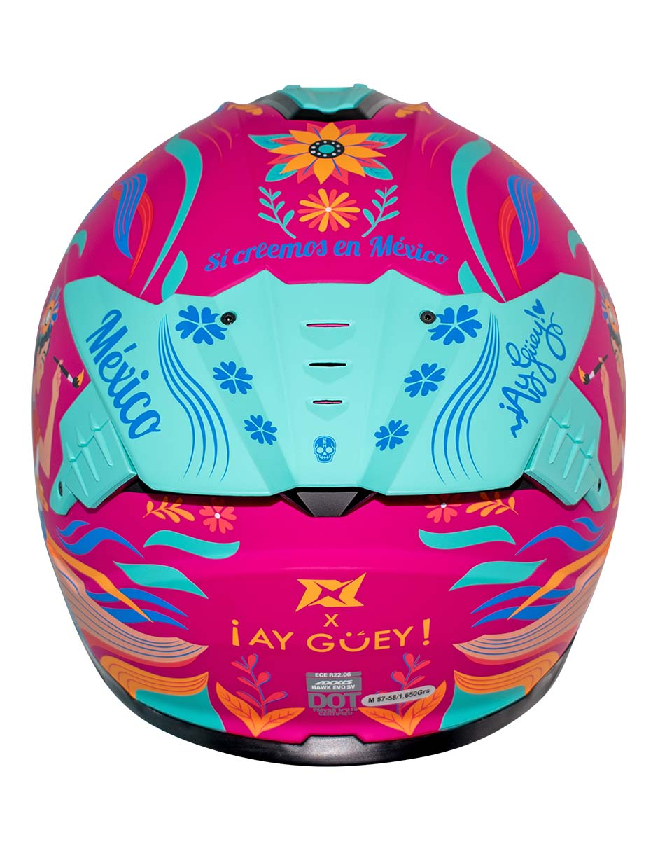 Casco cerrado para motorsport para mujer 5
