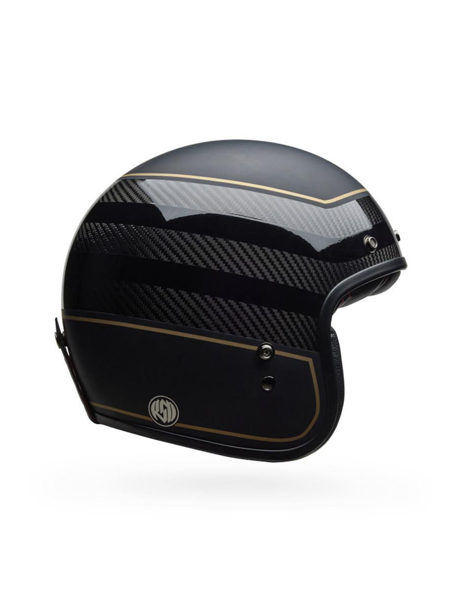 Casco 3/4 para motocicleta urbana unisex 3