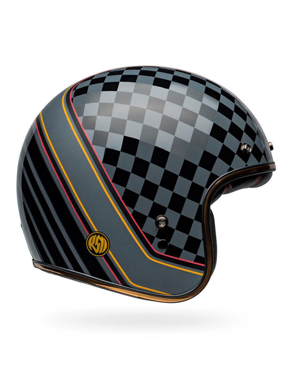 Casco 3/4 para motocicleta urbana unisex 2
