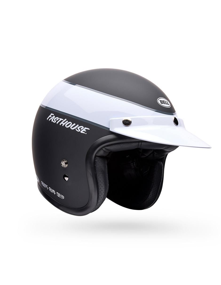 Casco 3/4 para motocicleta urbana unisex 1