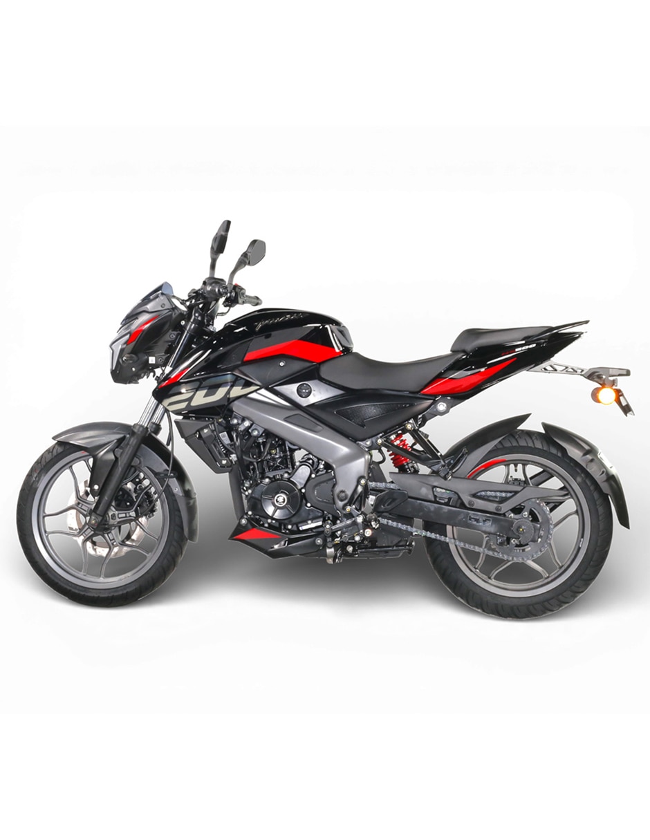Motocicleta deportiva Pulsar NS200 Negro 26  2026 6