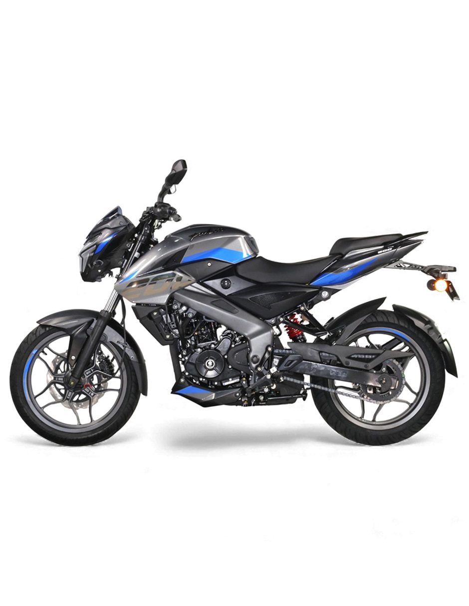 Motocicleta deportiva Pulsar NS200 gris 26 2026 6