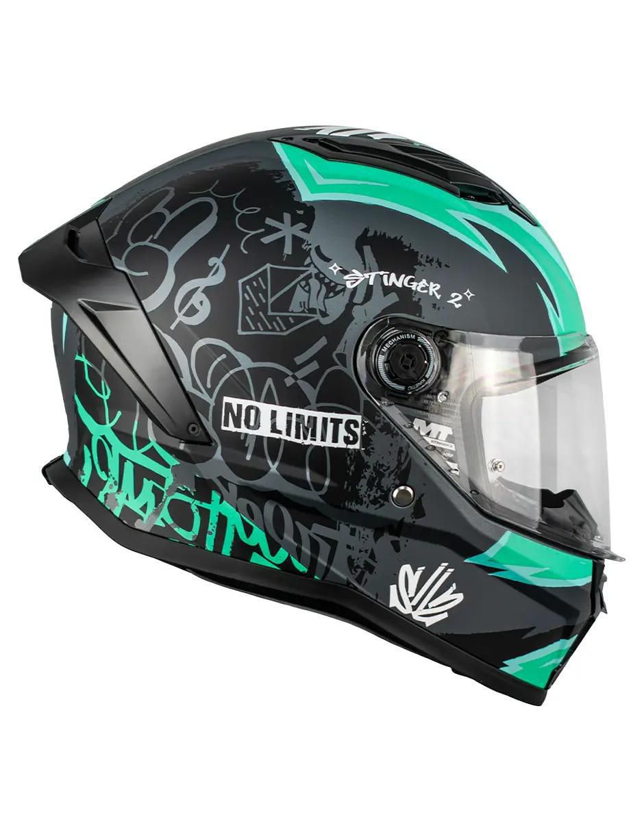Casco cerrado para motorsport para unisex