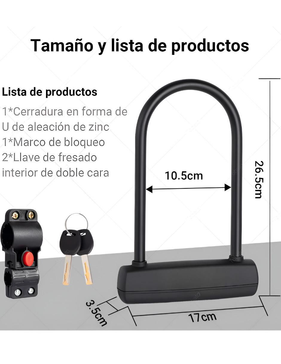 Candado de alta seguridad de llave 4