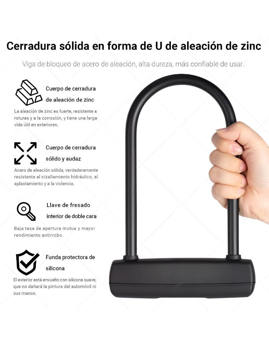 Candado de alta seguridad de llave 3
