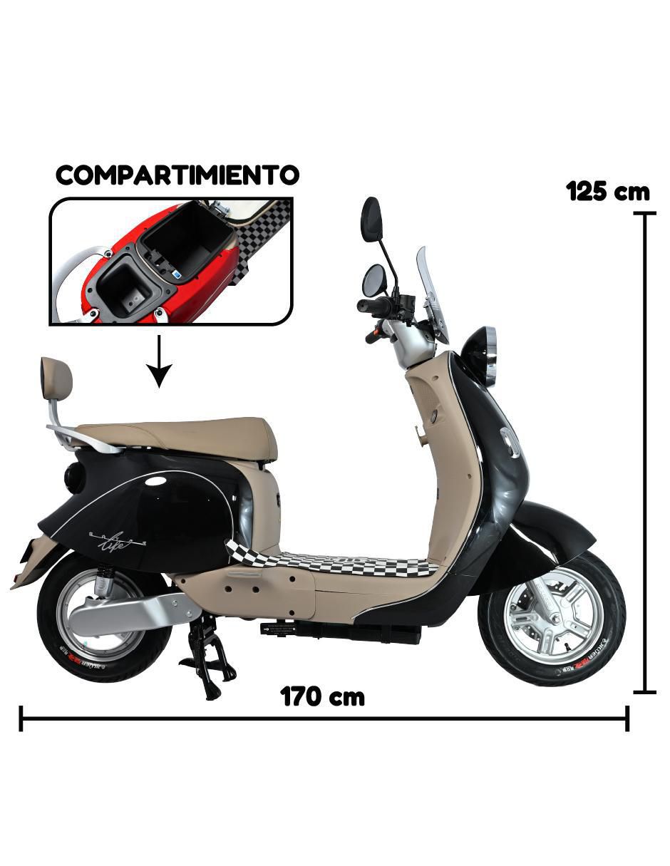 Bicicleta eléctrica Capuccino Urbana rodada 10 8