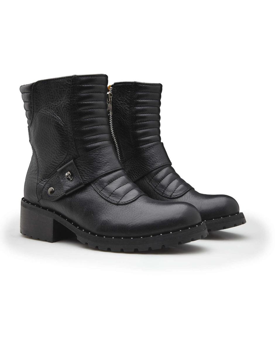 Black Bota Para Motociclista Con Protección en Liverpool